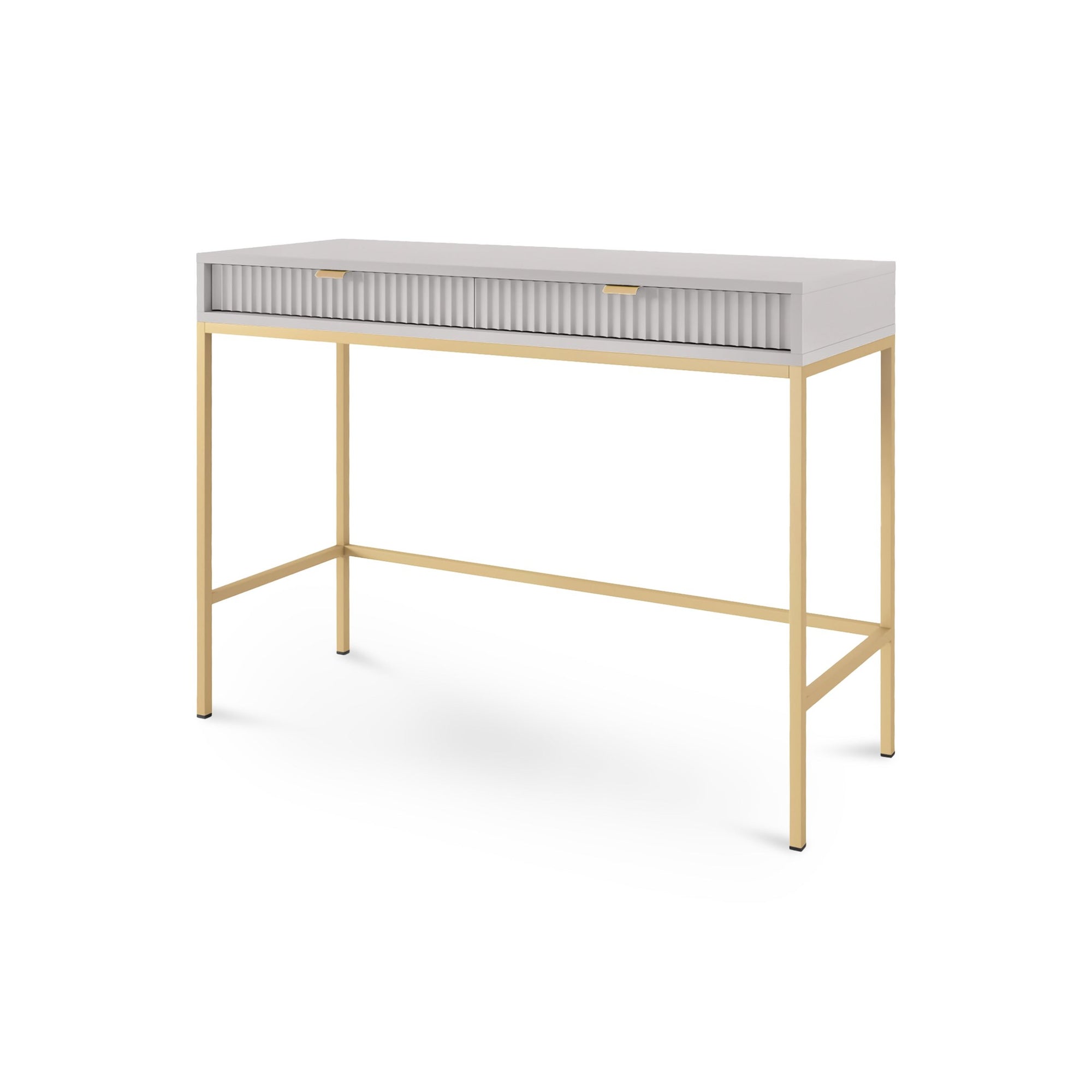 Toaletka Roza 104x78 Szary Złota