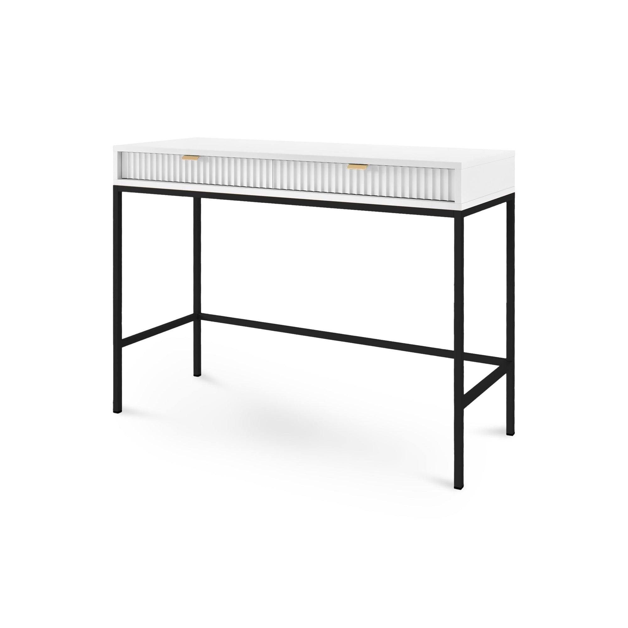 Toaletka Roza 104x78 Biały Czarny