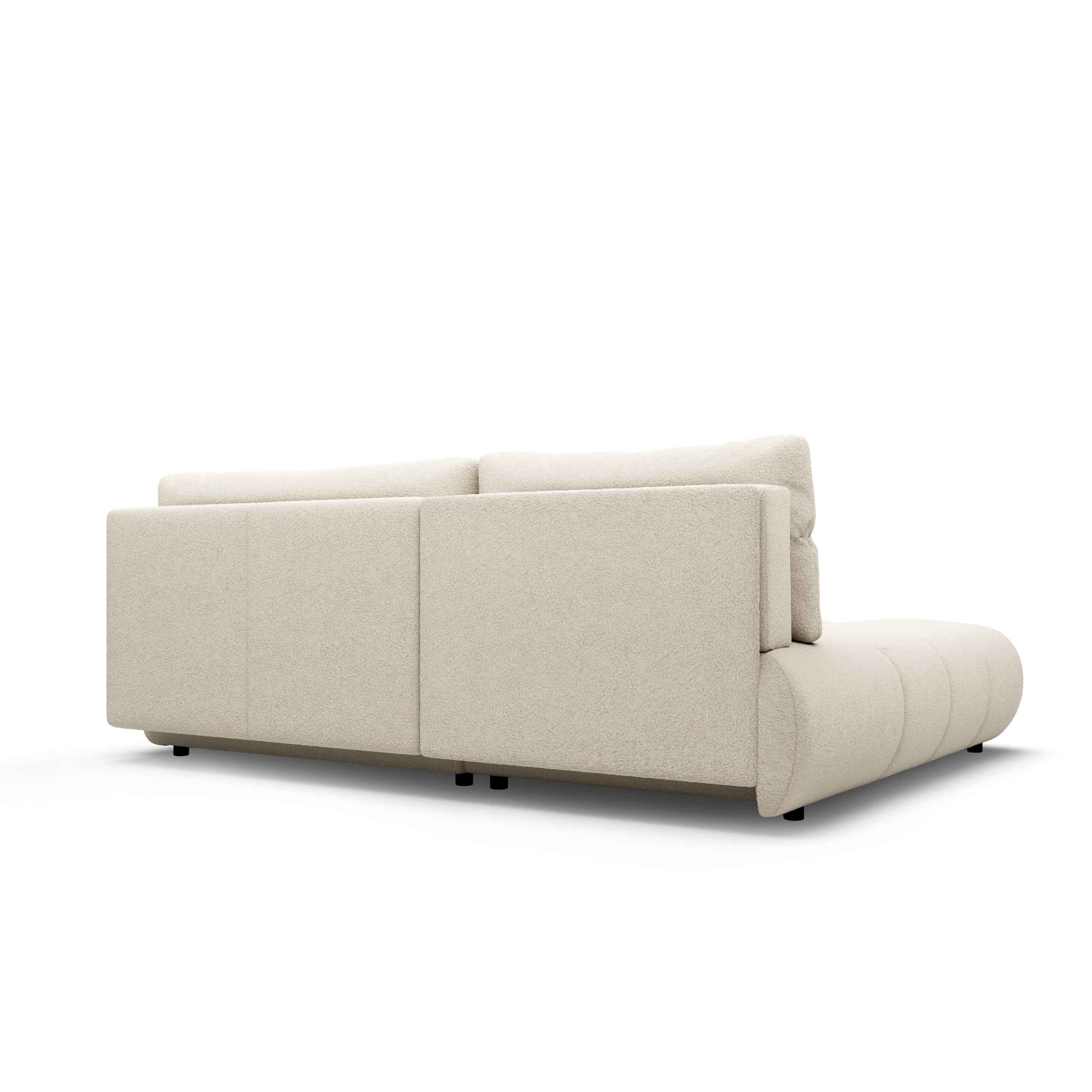 Narożnik z funkcją spania DL 230 cm w stylu nowoczesnym | Milorya