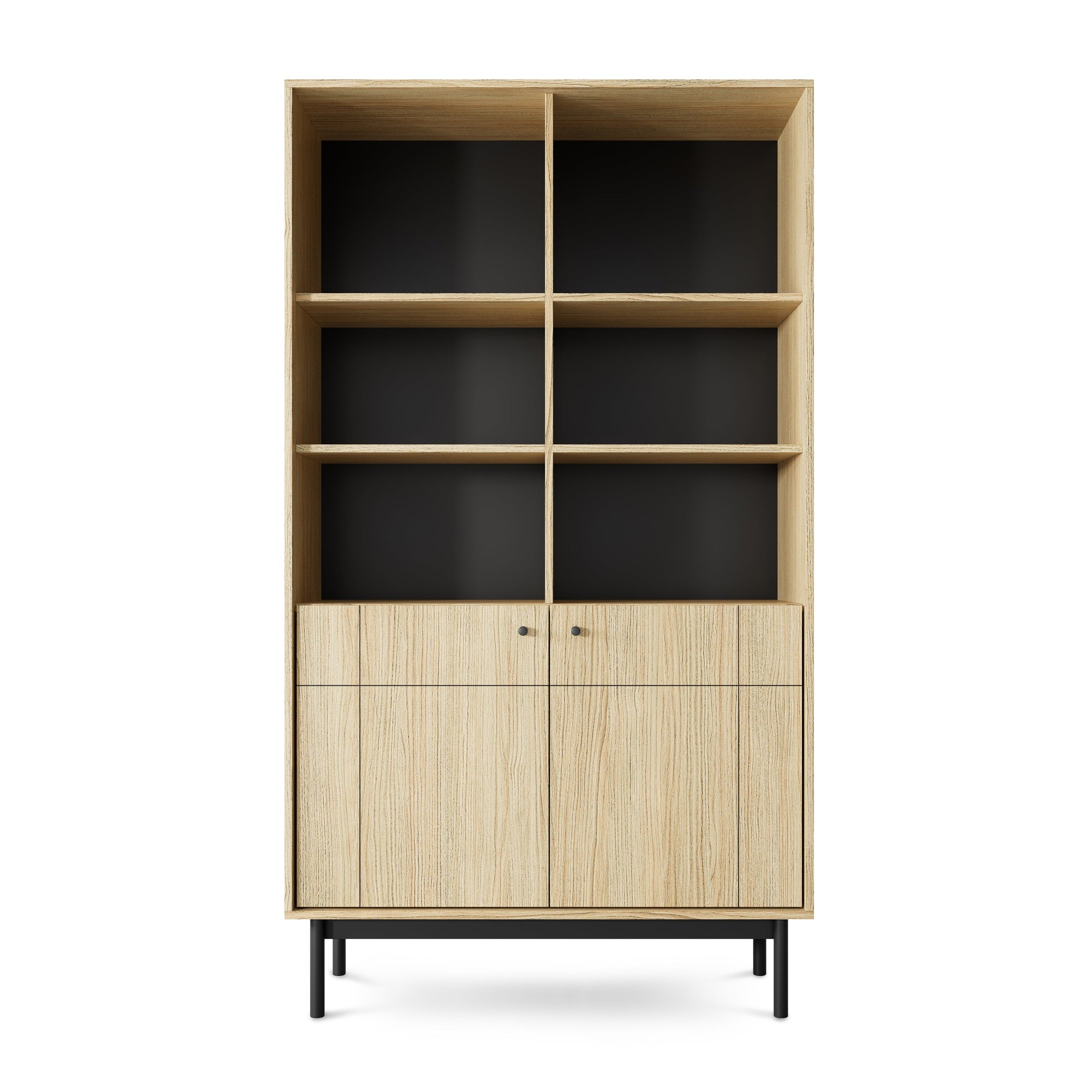 Witryna 104x185 cm w stylu japandi | Sabi