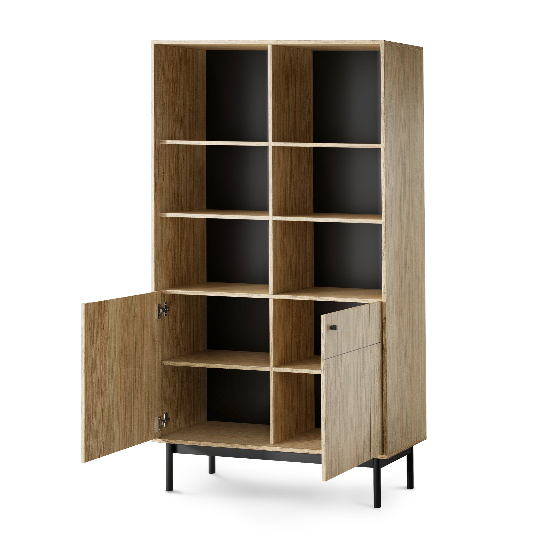 Witryna 104x185 cm w stylu japandi | Sabi