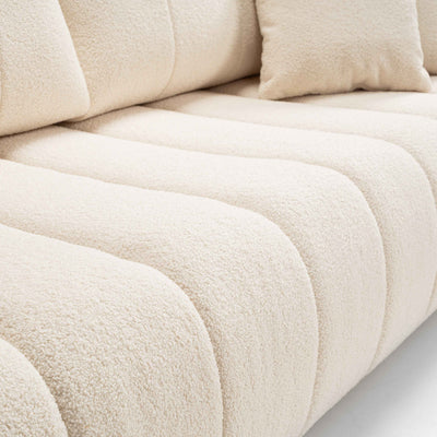 Sofa 3-osobowa z funkcją spania 144x200 w stylu skandynawskim | BALOA