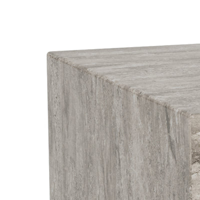 Set of 2 Coffee Tables with stone effect in a modern style | Segmento