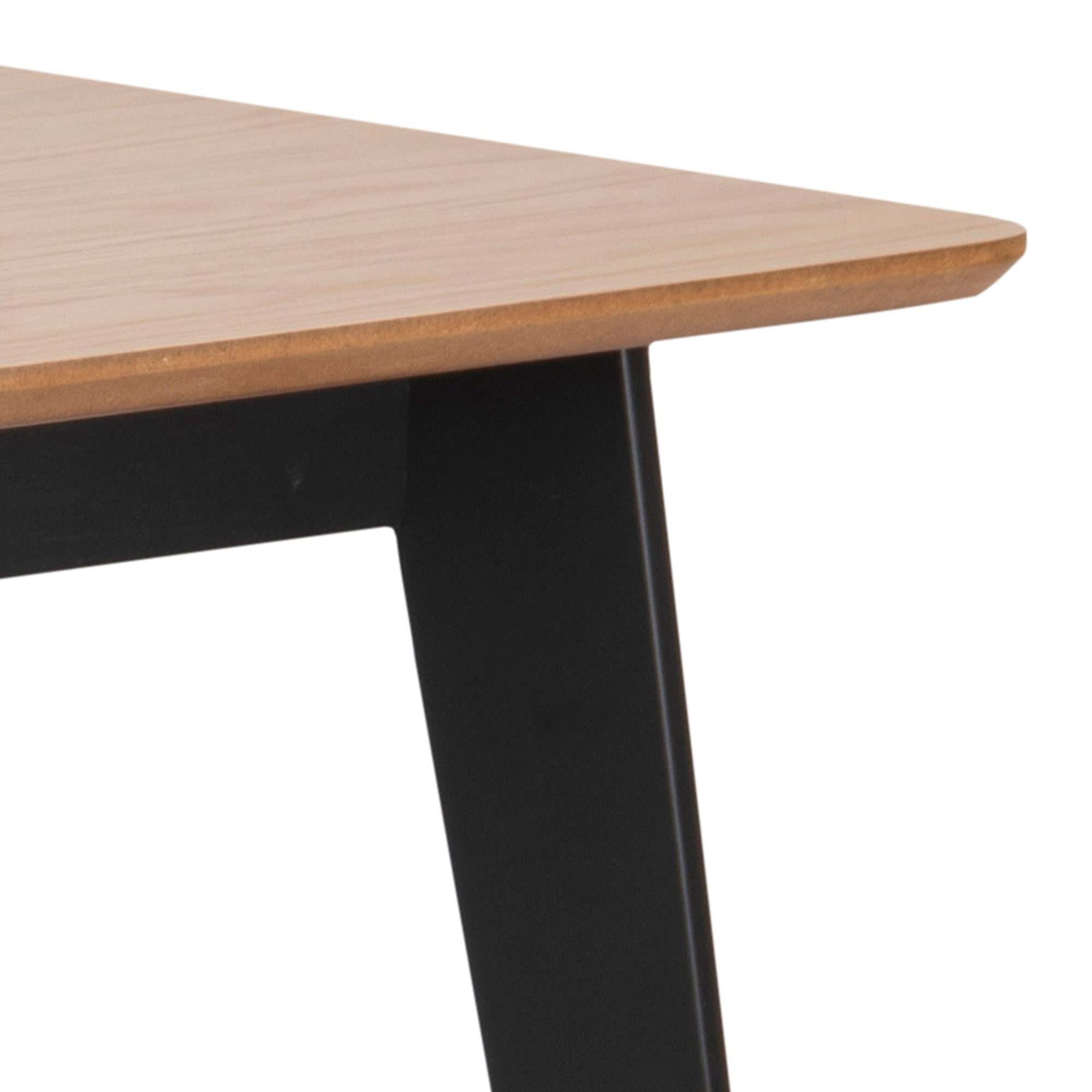 Stół do jadalni 120x80 w stylu skandynawskim - drewniany blat, matowe wykończenie | Krel