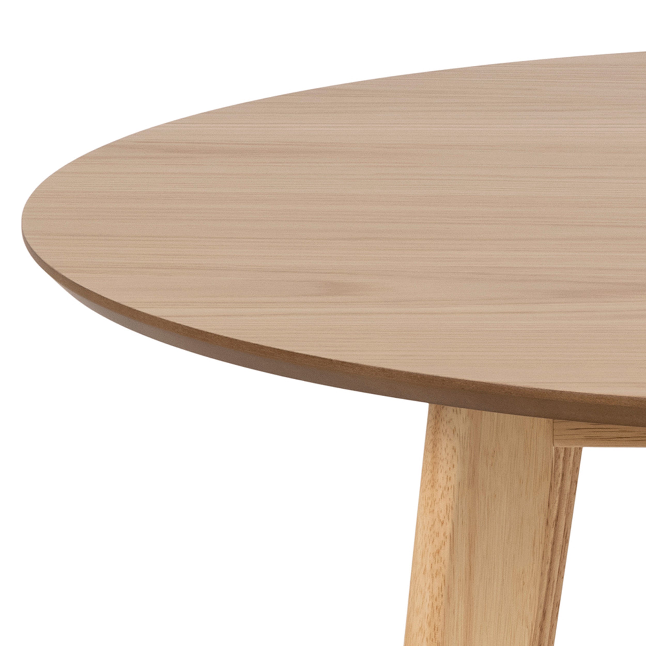 Okrągły stół do jadalni 105x76 w stylu skandynawskim | Krel