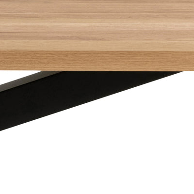 Stół do jadalni 220x76 w stylu industrialnym | Oryss Oak