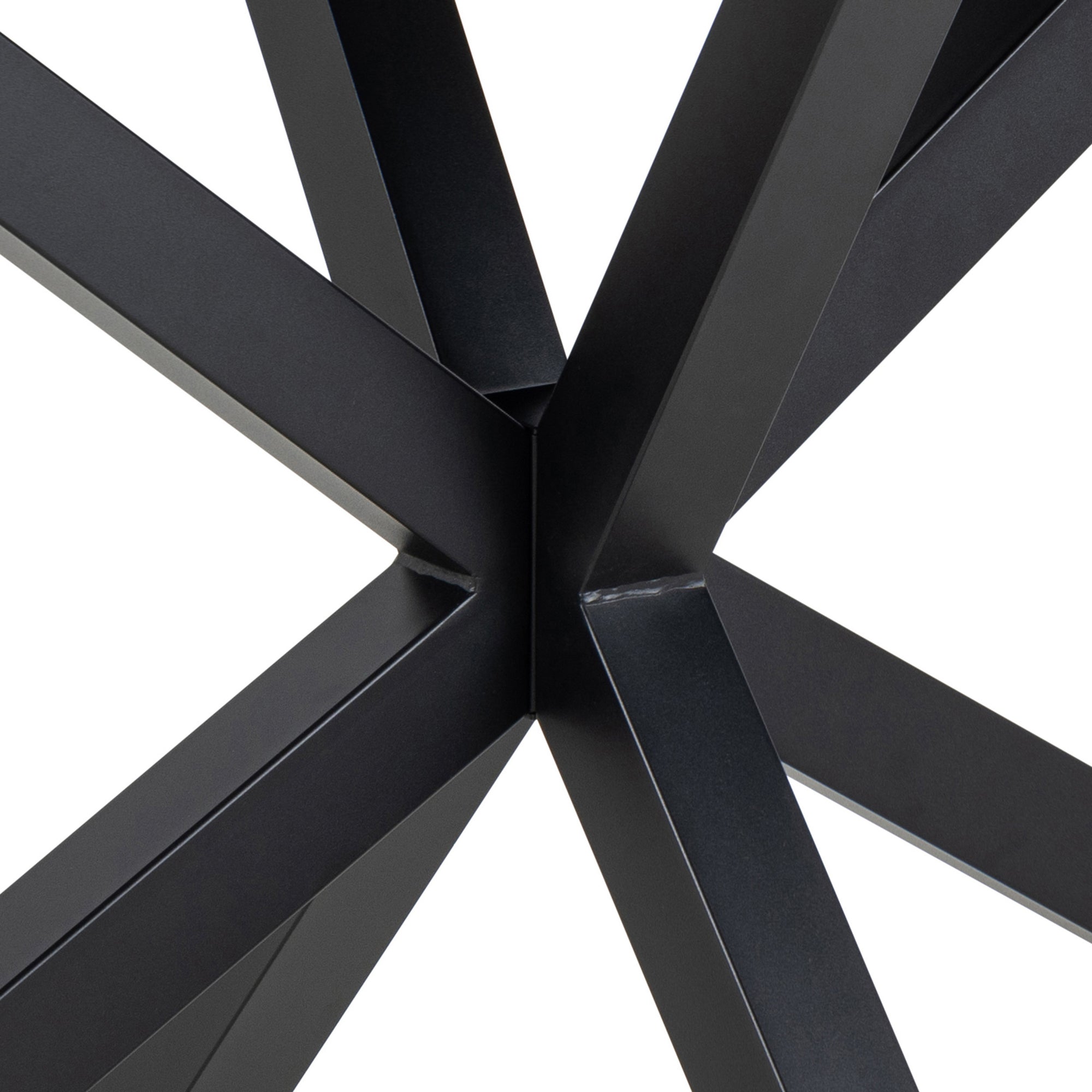 Stół do jadalni 135x80 w stylu nowoczesnym - ceramiczny blat w 4 kolorach, czarna podstawa | Oryss